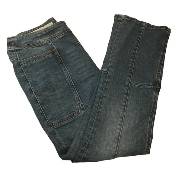 Pilcro by Anthropologie Utility high-rise cropped boot cut jeans, size 26 - Picture 2 of 9